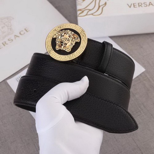 Super Perfect Quality Versace Belts(100% Genuine Leather,Steel Buckle)-560