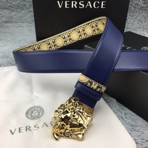 Super Perfect Quality Versace Belts(100% Genuine Leather,Steel Buckle)-284