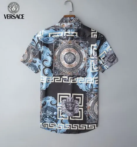 Versace short sleeve shirt men-007(S-XXXL)