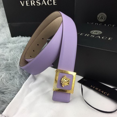 Super Perfect Quality Versace Belts(100% Genuine Leather,Steel Buckle)-179