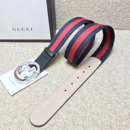 Super Perfect Quality G Belts(100% Genuine Leather,steel Buckle)-2478