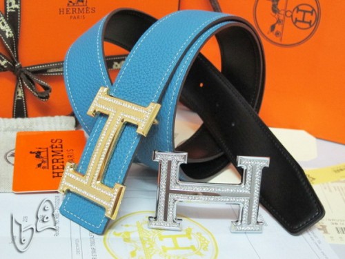 Super Perfect Quality Hermes Belts(100% Genuine Leather,Reversible Steel Buckle)-156