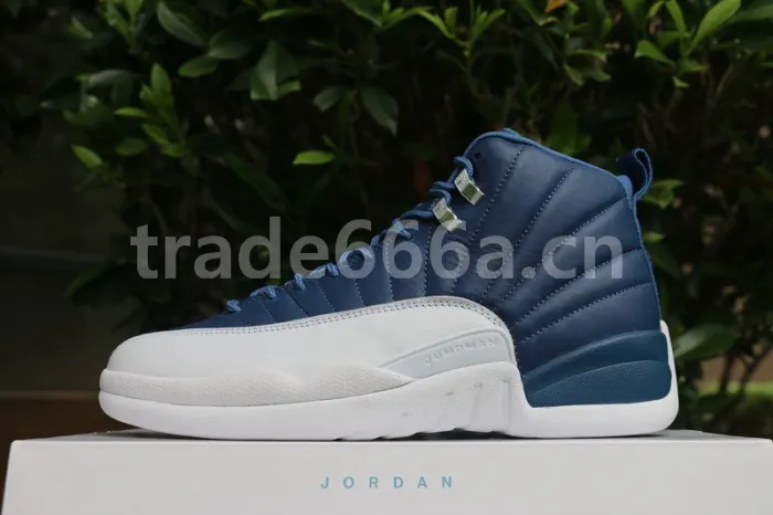 Authentic Air Jordan 12 “Stone Blue”