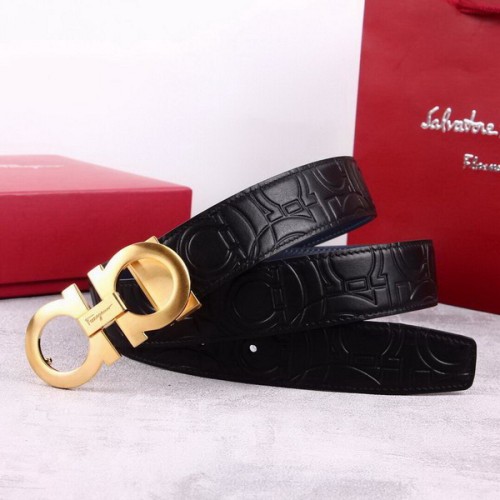 Super Perfect Quality Ferragamo Belts(100% Genuine Leather,steel Buckle)-779