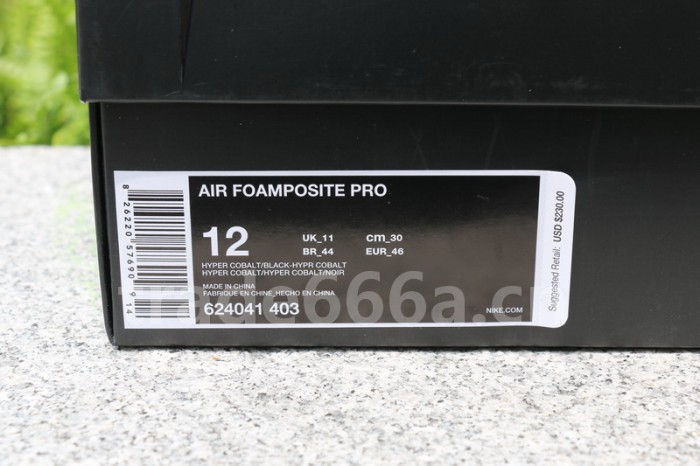 Authentic Nike Air Foamposite Pro “Hyper Cobalt”