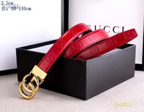 Super Perfect Quality G Belts(100% Genuine Leather,steel Buckle)-2556