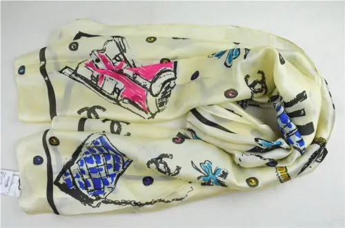 CHAL Silk Scarf AAA-155
