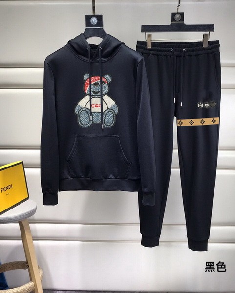 LV long sleeve men suit-246(M-XXXL)