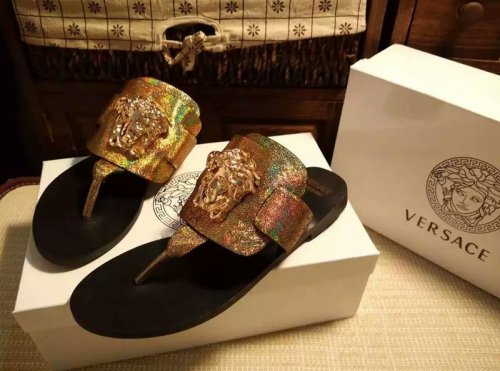 Versace women slippers 1:1 quality-010