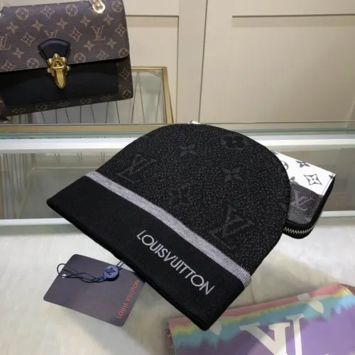 LV Wool Cap Scarf AAA-138