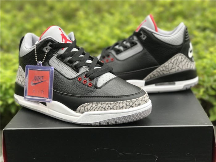 Super Max Perfect Jordan 3'88 Retro “Black Cement”