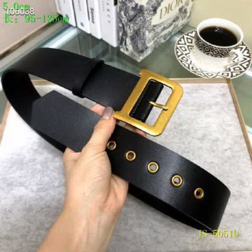 Super Perfect Quality Dior Belts(100% Genuine Leather,steel Buckle)-398