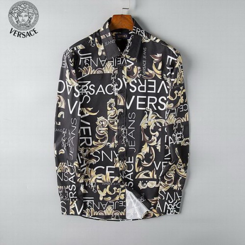 Versace long sleeve shirt men-066(S-XXXL)