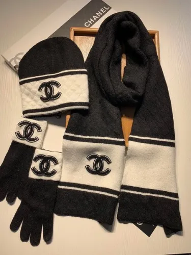 CHAL Wool Cap Scarf AAA-161