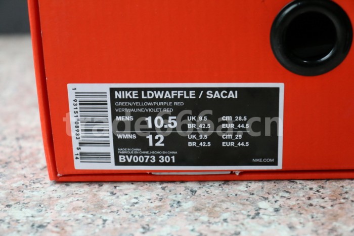 Authentic Sacai x Nike LVD Waffle Daybreak BV0073-301