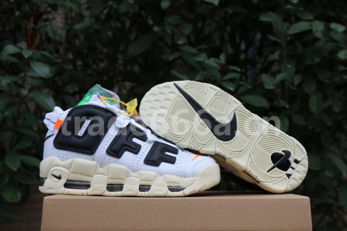 Authentic OFF-WHITE x Nike Air More Uptempo