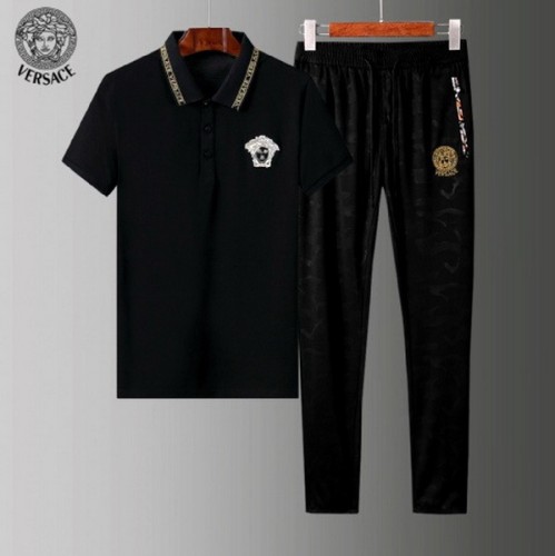 Versace short sleeve men suit-084(M-XXXL)