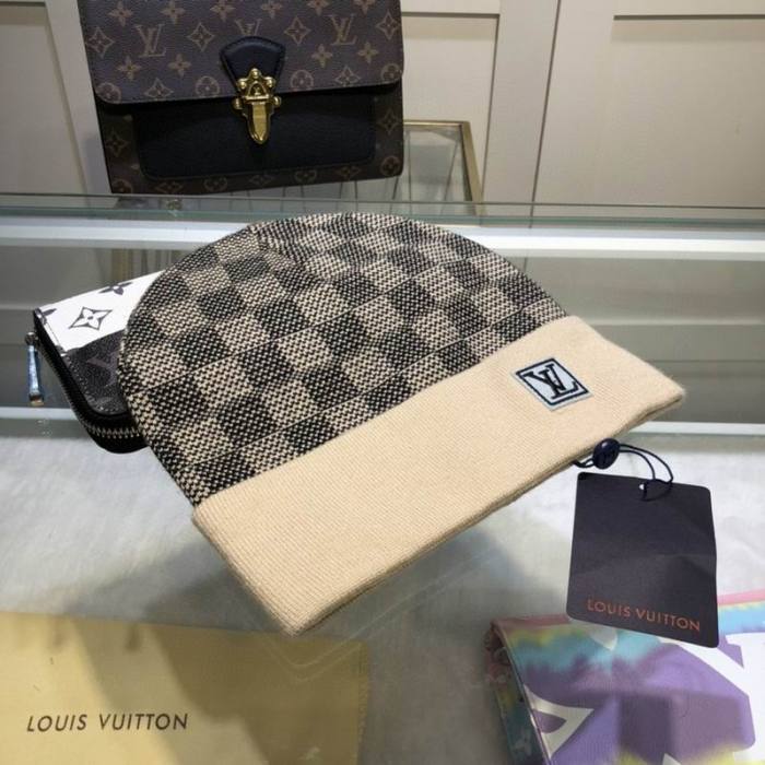 LV Wool Cap Scarf AAA-142