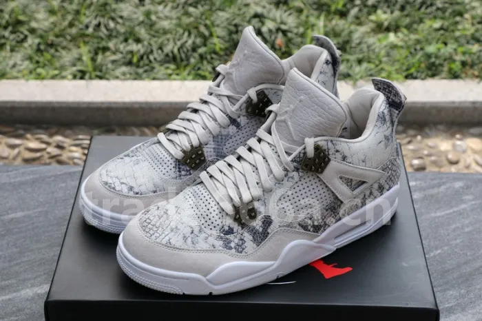 Authentic Air Jordan 4 Premium “Snakeskin”
