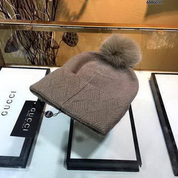 G Wool Cap Scarf AAA-046