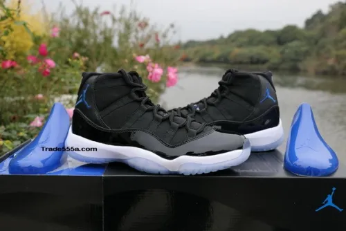 Authentic Air Jordan 11 (XI) Retro Space Jam