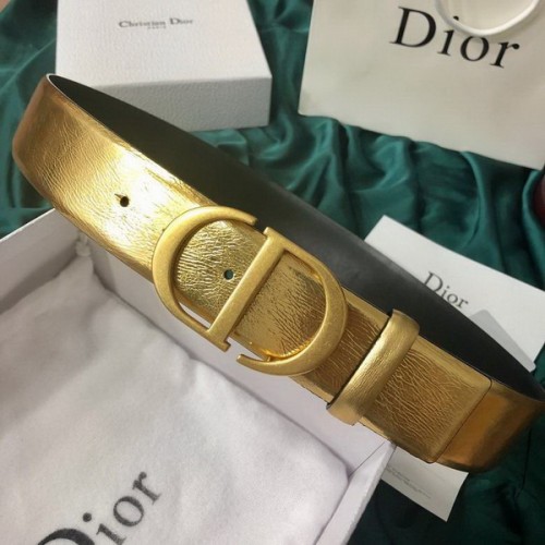 Super Perfect Quality Dior Belts(100% Genuine Leather,steel Buckle)-281