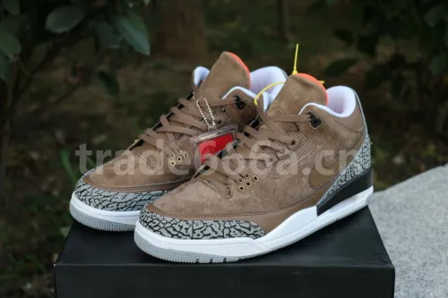 Authentic Air Jordan 3 Tinker Cafe