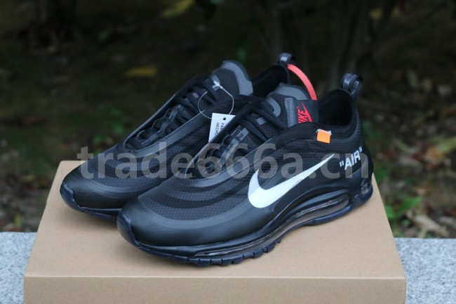 Authentic OFF White x Nike Air Max 97 Black