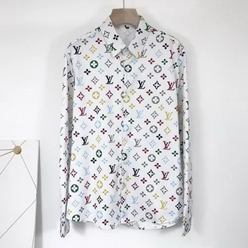 LV long sleeve shirt men-020(M-XXL)