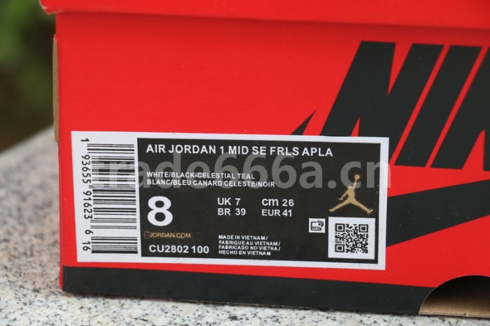 Authentic Facetasm x Air Jordan 1 Mid “Fearless”
