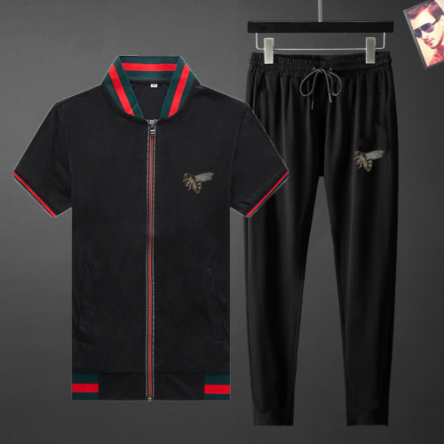 G short sleeve men suit-282(M-XXXL)