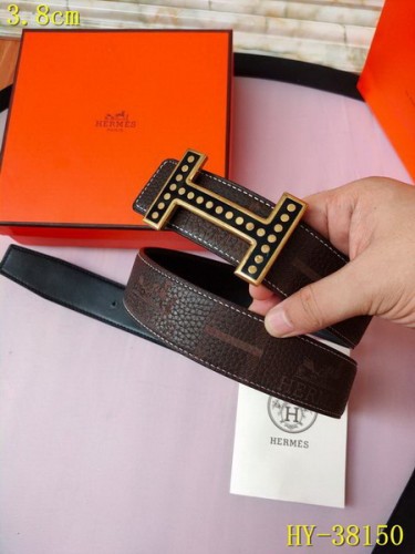 Super Perfect Quality Hermes Belts(100% Genuine Leather,Reversible Steel Buckle)-309