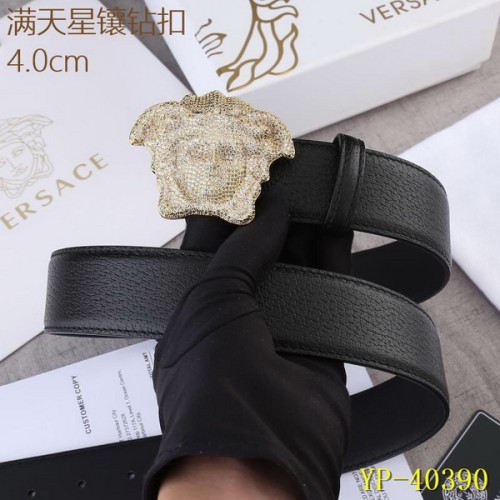 Super Perfect Quality Versace Belts(100% Genuine Leather,Steel Buckle)-099