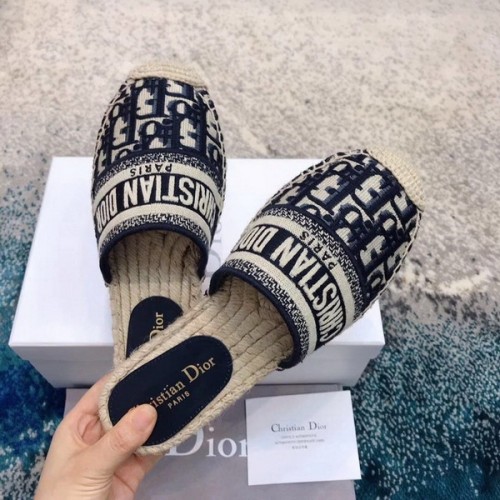 Dior women slippers AAA-016