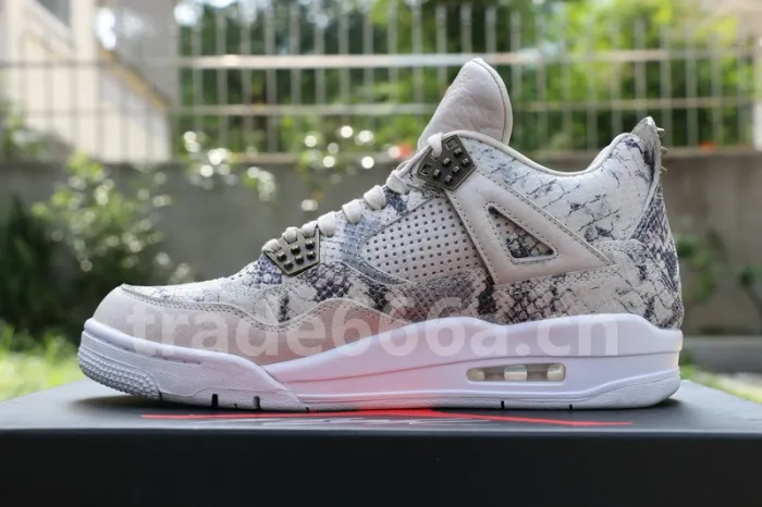 Authentic Air Jordan 4 Premium “Snakeskin”
