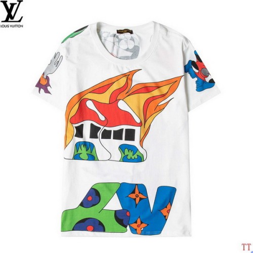 LV  t-shirt men-1211(S-XXL)