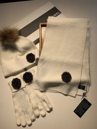 CHAL Wool Cap Scarf AAA-162
