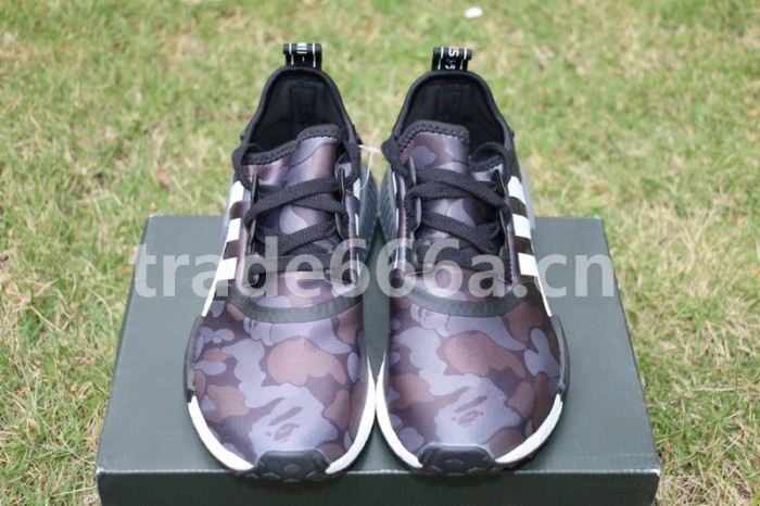 Authentic BAPE x AD NMD Black