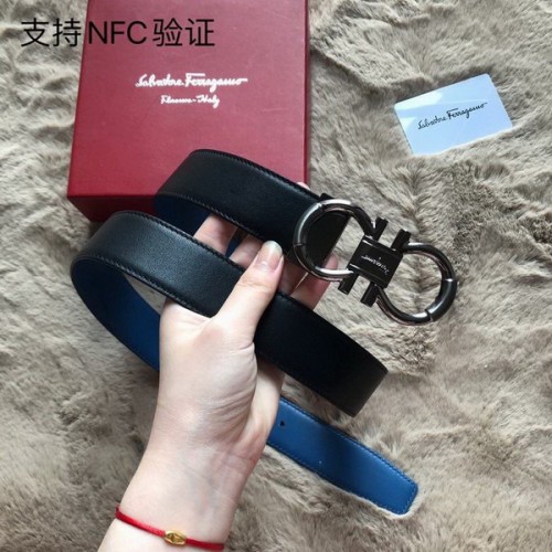 Super Perfect Quality Ferragamo Belts(100% Genuine Leather,steel Buckle)-1216