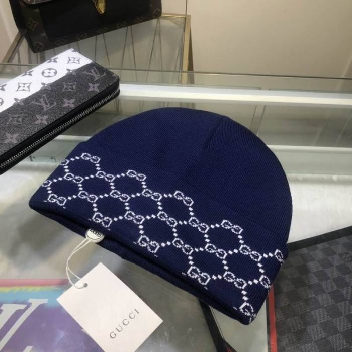 G Wool Cap Scarf AAA-204