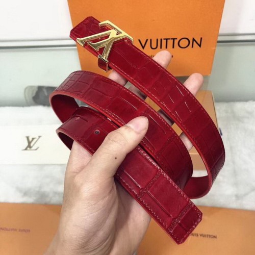 Super Perfect Quality LV women Belts(100% Genuine Leather,Steel Buckle)-132