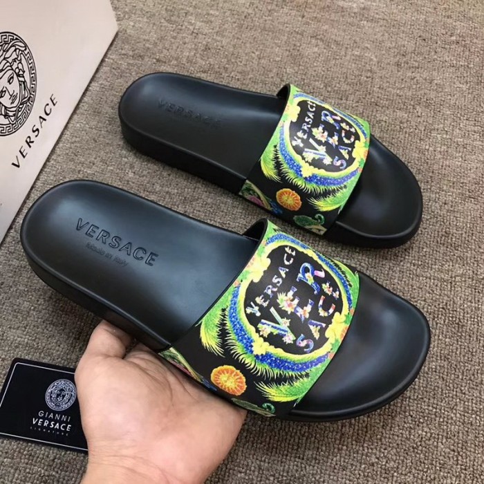 Versace men slippers AAA-112