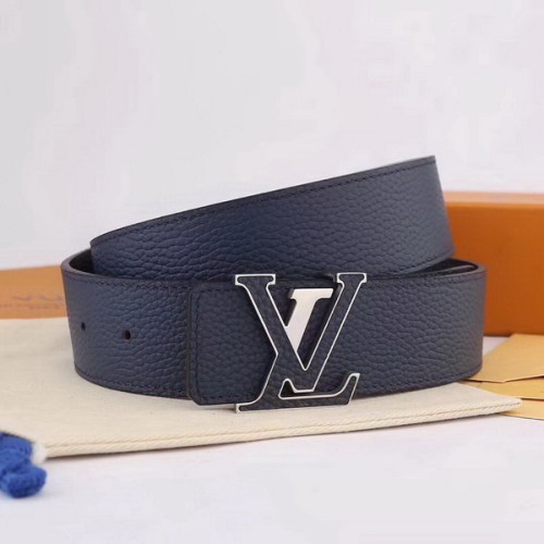 Super Perfect Quality LV Belts(100% Genuine Leather Steel Buckle)-1906