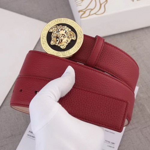 Super Perfect Quality Versace Belts(100% Genuine Leather,Steel Buckle)-163