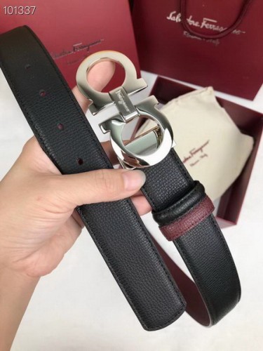 Super Perfect Quality Ferragamo Belts(100% Genuine Leather,steel Buckle)-992