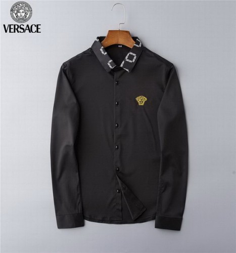 Versace long sleeve shirt men-013(M-XXXL)