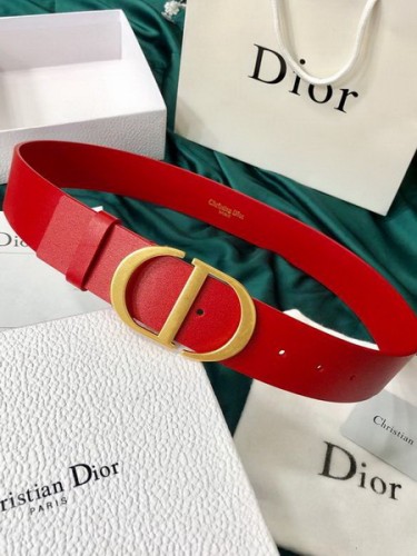 Super Perfect Quality Dior Belts(100% Genuine Leather,steel Buckle)-282