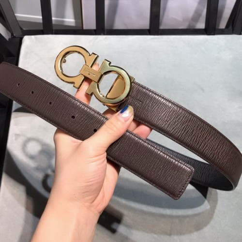 Super Perfect Quality Ferragamo Belts(100% Genuine Leather,steel Buckle)-780