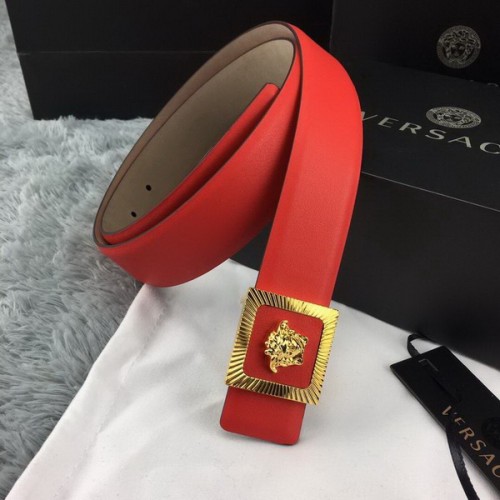 Super Perfect Quality Versace Belts(100% Genuine Leather,Steel Buckle)-188