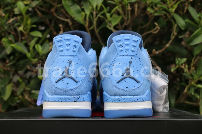 Authentic Air Jordan 4 Retro UNC PE